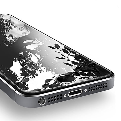 Film Verre Trempe Protecteur d'Ecran T02 pour Apple iPhone 5 Clair