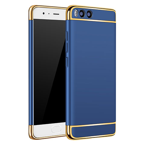 Housse Contour Luxe Metal et Plastique pour Xiaomi Mi 6 Bleu