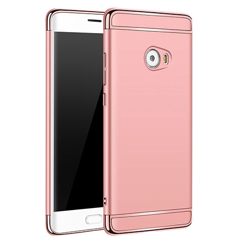 Housse Contour Luxe Metal et Plastique pour Xiaomi Mi Note 2 Or Rose