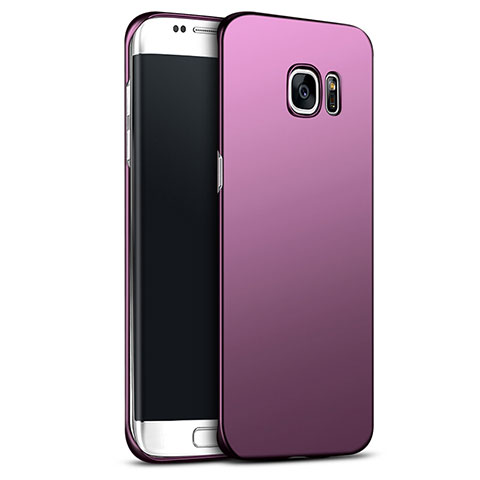 Housse Plastique Rigide Mat M02 pour Samsung Galaxy S6 Edge+ Plus SM-G928F Violet