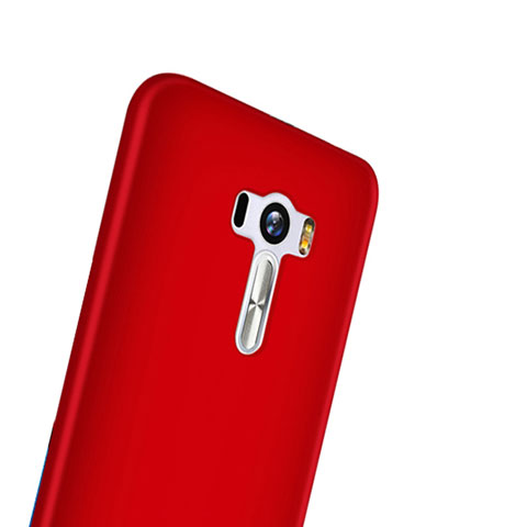 Housse Plastique Rigide Mat pour Asus Zenfone Selfie ZD551KL Rouge