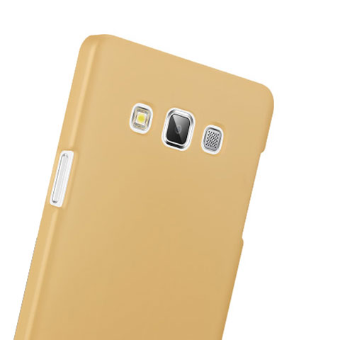 Housse Plastique Rigide Mat pour Samsung Galaxy A3 SM-300F Or