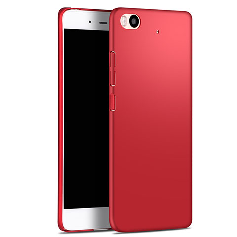 Housse Plastique Rigide Mat pour Xiaomi Mi 5S Rouge