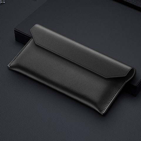 Housse Pochette Cuir Portefeuille pour Samsung Galaxy Z Fold4 5G Noir