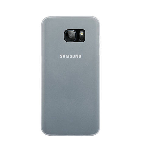 Housse Silicone Souple Mat pour Samsung Galaxy S7 G930F G930FD Blanc
