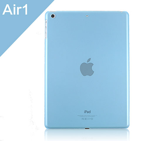 Housse Ultra Fine Mat Rigide Transparente pour Apple iPad Air Bleu Ciel