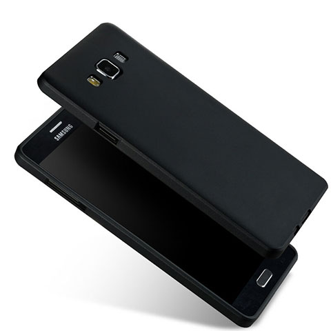 Housse Ultra Fine TPU Souple pour Samsung Galaxy A7 Duos SM-A700F A700FD Noir