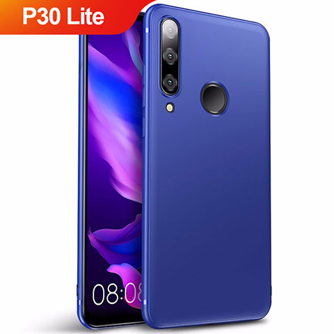 Housse Ultra Fine TPU Souple S03 pour Huawei P30 Lite Bleu