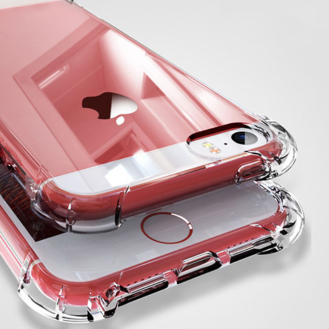 Housse Ultra Fine TPU Souple Transparente H04 pour Apple iPhone 5 Clair