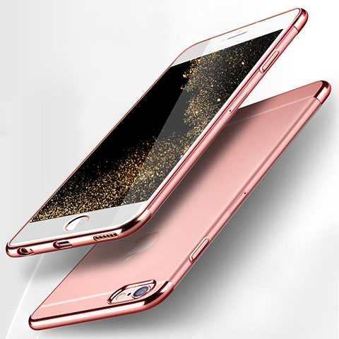 Housse Ultra Fine TPU Souple Transparente H15 pour Apple iPhone 6S Rose