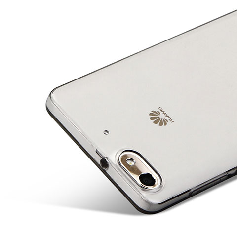 Housse Ultra Fine TPU Souple Transparente pour Huawei G Play Mini Gris