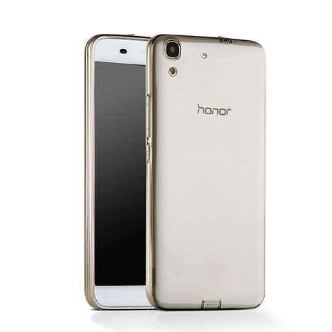 Housse Ultra Fine TPU Souple Transparente pour Huawei Honor 4A Gris