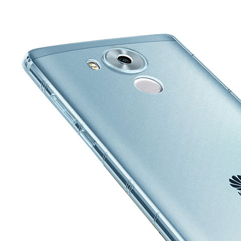 Housse Ultra Fine TPU Souple Transparente pour Huawei Mate 8 Bleu
