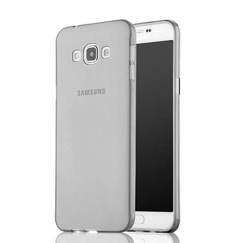 Housse Ultra Fine TPU Souple Transparente pour Samsung Galaxy A7 SM-A700 Gris