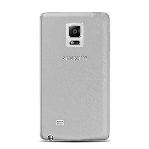 Housse Ultra Fine TPU Souple Transparente pour Samsung Galaxy Note Edge SM-N915F Gris