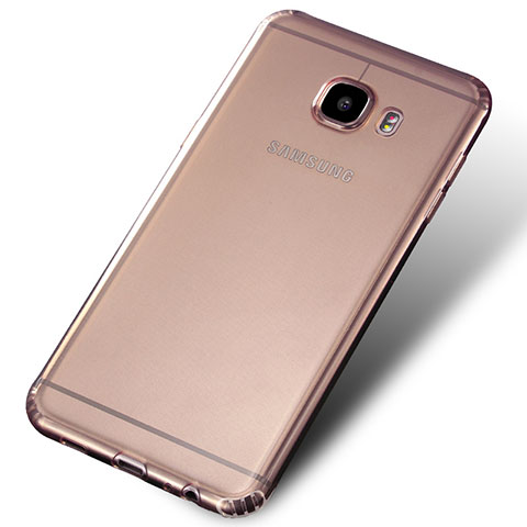 Housse Ultra Fine TPU Souple Transparente Q02 pour Samsung Galaxy C5 SM-C5000 Clair