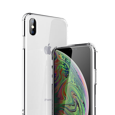 Housse Ultra Fine TPU Souple Transparente R02 pour Apple iPhone X Clair