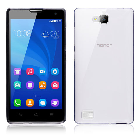 Housse Ultra Fine TPU Souple Transparente T02 pour Huawei Honor 3C Clair