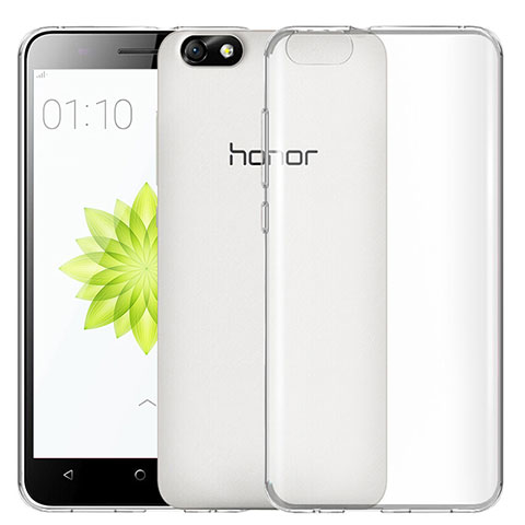 Housse Ultra Fine TPU Souple Transparente T02 pour Huawei Honor 4X Clair