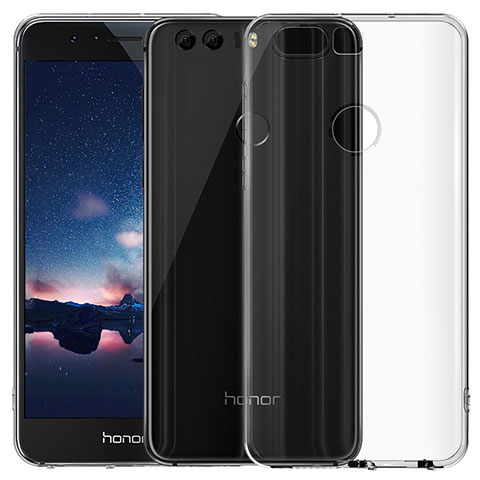 Housse Ultra Fine TPU Souple Transparente T02 pour Huawei Honor 8 Clair
