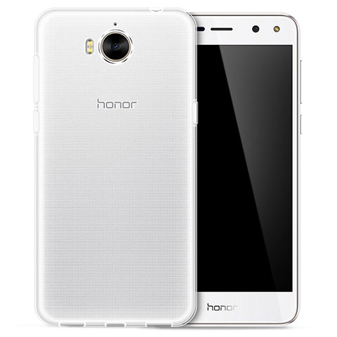 Housse Ultra Fine TPU Souple Transparente T02 pour Huawei Honor Play 6 Clair