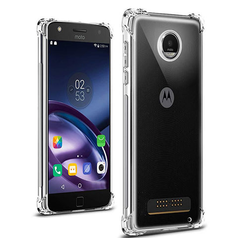 Housse Ultra Fine TPU Souple Transparente T02 pour Motorola Moto Z Play Clair