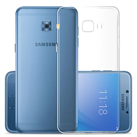Housse Ultra Fine TPU Souple Transparente T02 pour Samsung Galaxy C5 Pro C5010 Clair