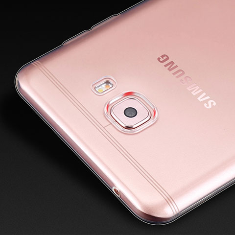Housse Ultra Fine TPU Souple Transparente T02 pour Samsung Galaxy C9 Pro C9000 Clair