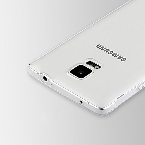 Housse Ultra Fine TPU Souple Transparente T02 pour Samsung Galaxy Note 4 SM-N910F Clair