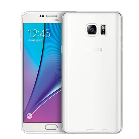 Housse Ultra Fine TPU Souple Transparente T02 pour Samsung Galaxy Note 5 N9200 N920 N920F Clair