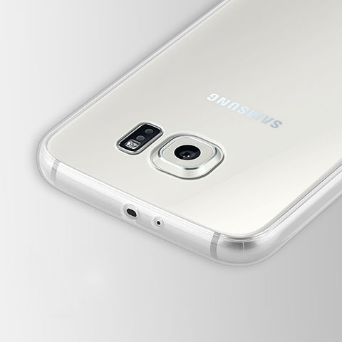 Housse Ultra Fine TPU Souple Transparente T02 pour Samsung Galaxy S6 Duos SM-G920F G9200 Clair