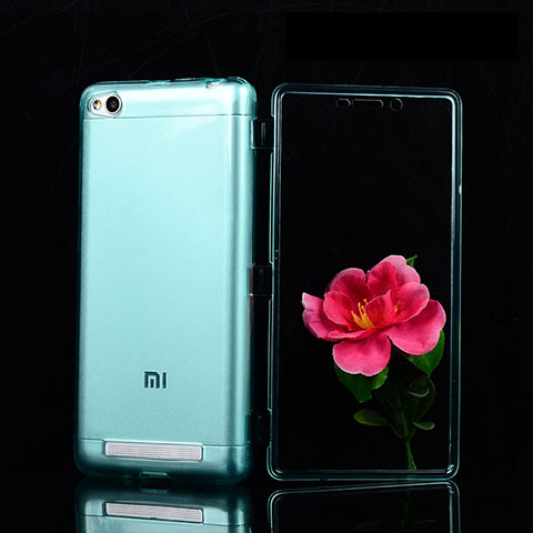 Housse Ultra Fine TPU Souple Transparente T02 pour Xiaomi Redmi 3 Bleu
