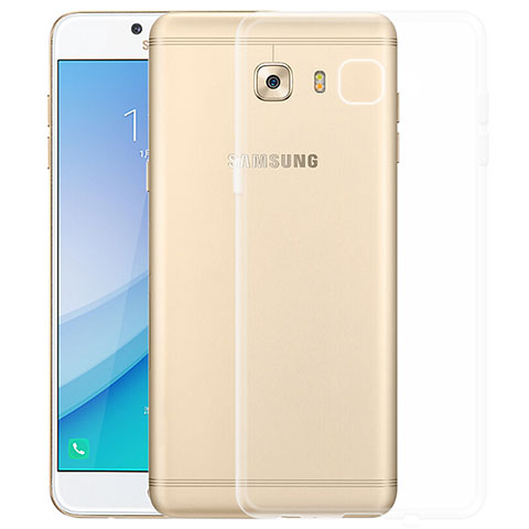 Housse Ultra Fine TPU Souple Transparente T03 pour Samsung Galaxy C7 Pro C7010 Clair