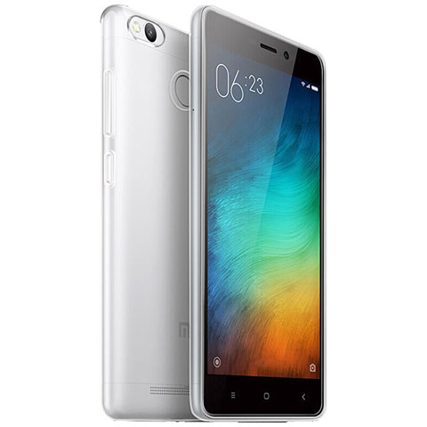 Housse Ultra Fine TPU Souple Transparente T04 pour Xiaomi Redmi 3S Clair