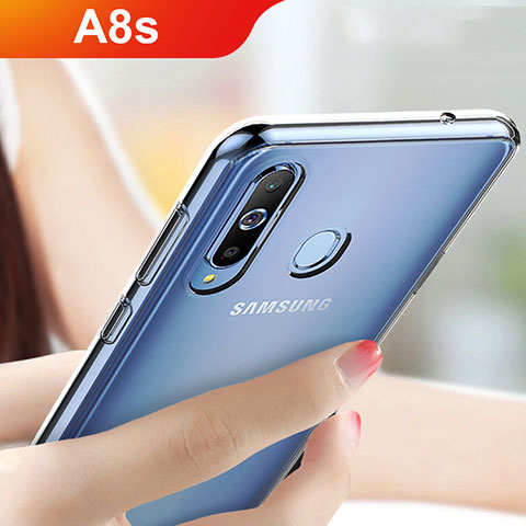 Housse Ultra Fine TPU Souple Transparente T05 pour Samsung Galaxy A8s SM-G8870 Clair