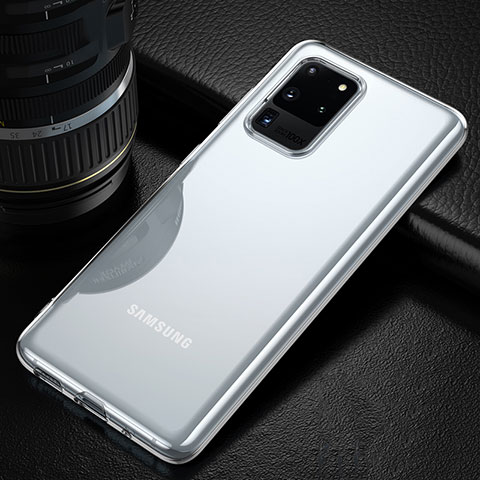 Housse Ultra Fine TPU Souple Transparente T05 pour Samsung Galaxy S20 Ultra 5G Clair