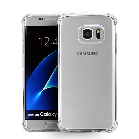 Housse Ultra Fine TPU Souple Transparente T08 pour Samsung Galaxy S7 Edge G935F Clair