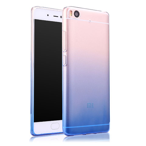 Housse Ultra Fine Transparente Souple Degrade pour Xiaomi Mi 5S 4G Bleu
