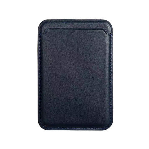 Luxe Cuir Portefeuille avec Mag-Safe Magnetic Magnetique pour Apple iPhone 12 Mini Bleu Royal
