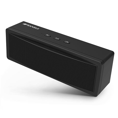 Mini Haut Parleur Enceinte Portable Sans Fil Bluetooth Haut-Parleur S19 Noir