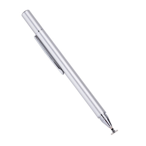 Stylet Tactile Ecran Haute Precision de Stylo Dessin Universel P12 Argent