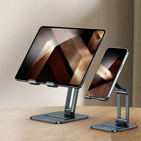 Support de Bureau Support Tablette Flexible Universel Pliable Rotatif 360 D05 pour Apple iPad Pro 10.5 Noir