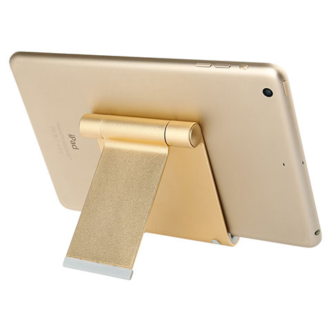 Support de Bureau Support Tablette Universel T27 pour Huawei MateBook HZ-W09 Or