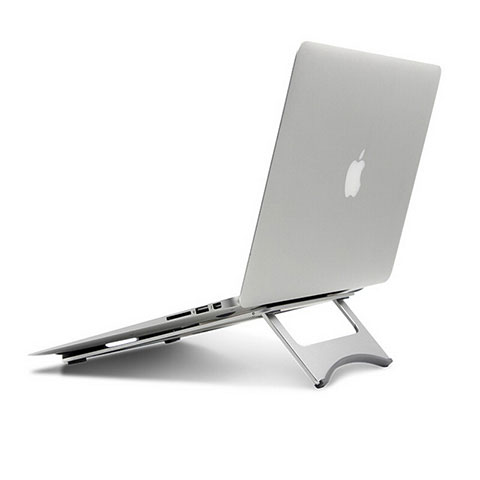 Support de Carnet Support Portable Universel pour Apple MacBook 12 pouces Argent