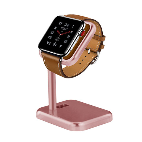 Support de Station de Charge Pied Support Crochet pour Apple iWatch 2 42mm Or Rose