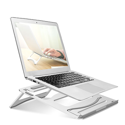 Support Ordinateur Portable Universel S03 pour Apple MacBook 12 pouces Argent