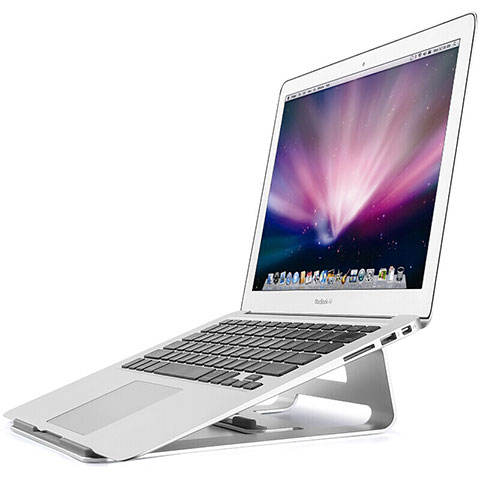 Support Ordinateur Portable Universel S05 pour Apple MacBook Pro 13 pouces Argent