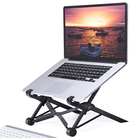 Support Ordinateur Portable Universel S14 pour Apple MacBook 12 pouces Noir