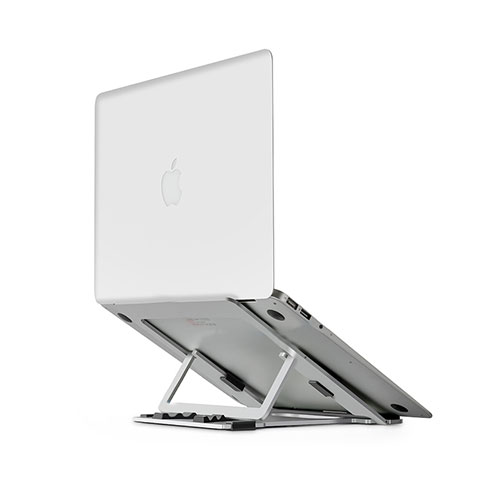 Support Ordinateur Portable Universel T08 pour Apple MacBook Pro 15 pouces Argent