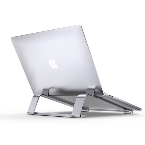 Support Ordinateur Portable Universel T10 pour Apple MacBook Air 13.3 pouces (2018) Argent